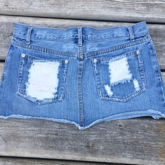 Ice Design Denim skirt - Picture 3 of 3